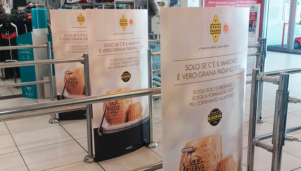 sensor media servizi promozionali all'interno dei supermercati