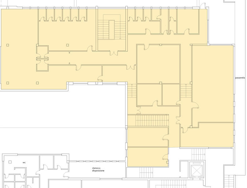 Mappa uffici Il Gigante Castellanza