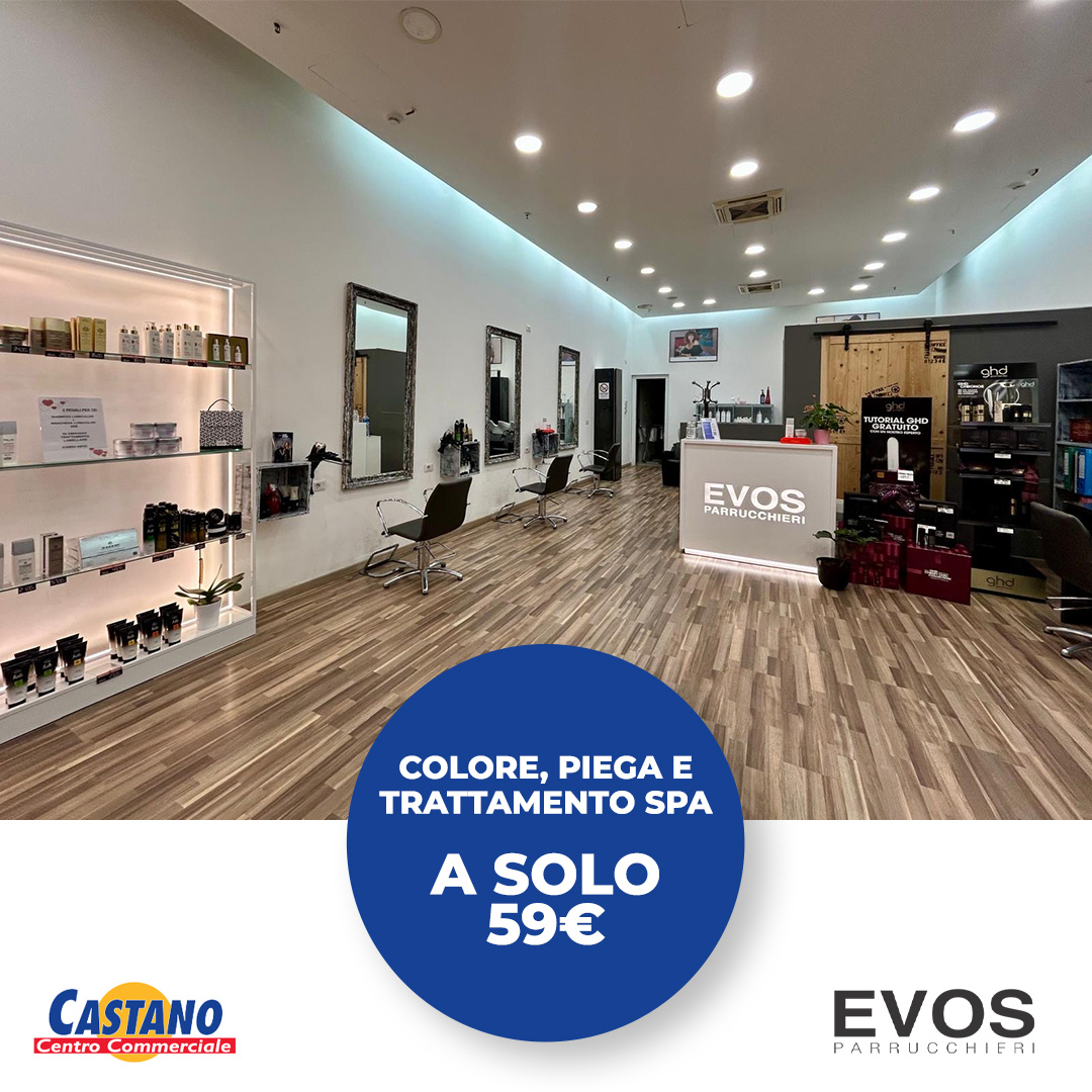 Coupon EVOS Parrucchieri