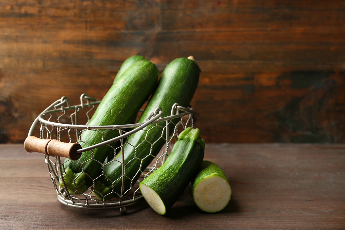 Il Gigante Centri Commerciali e cibi light per l'estate: le zucchine