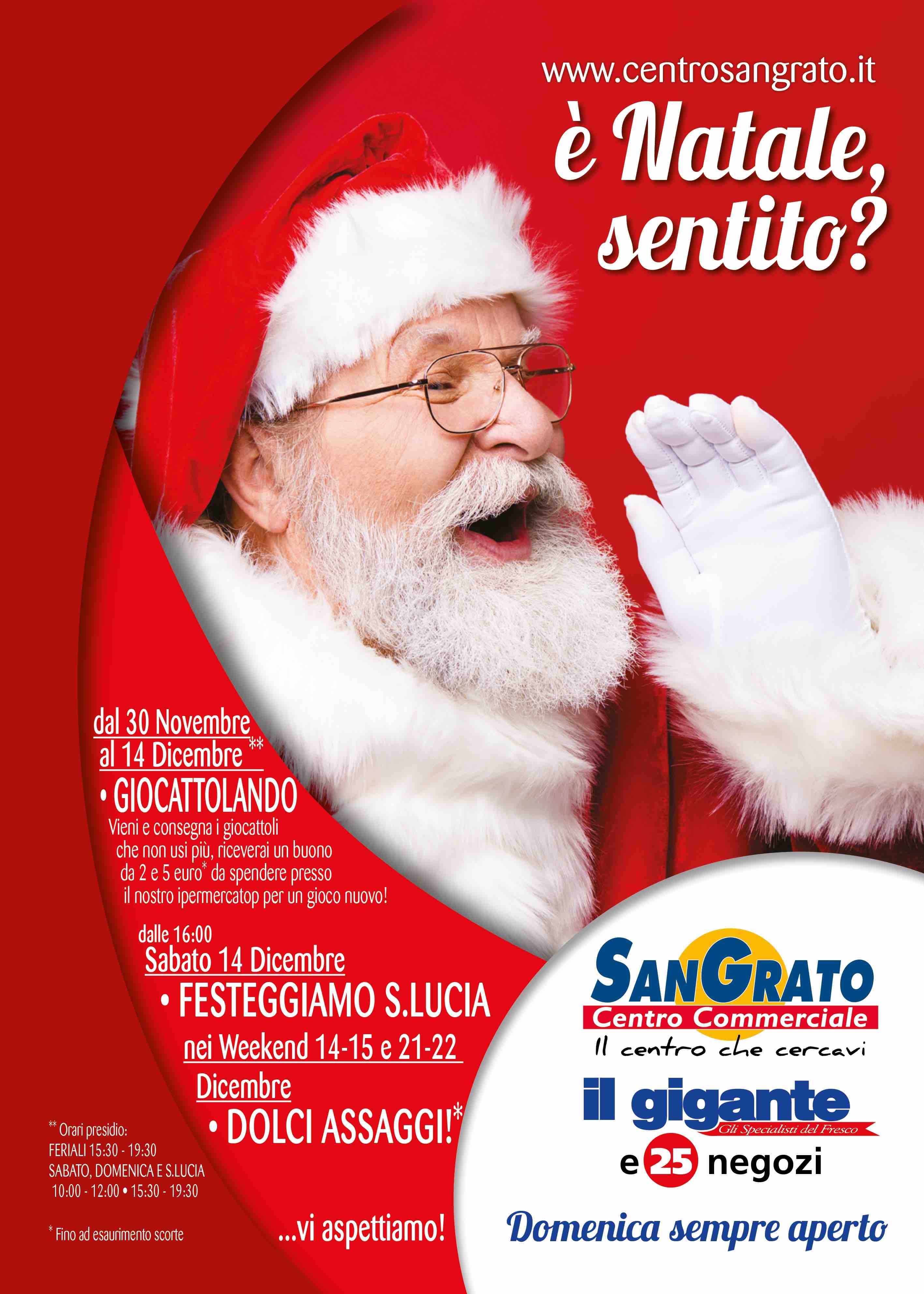 il gigante san grato eventi natale