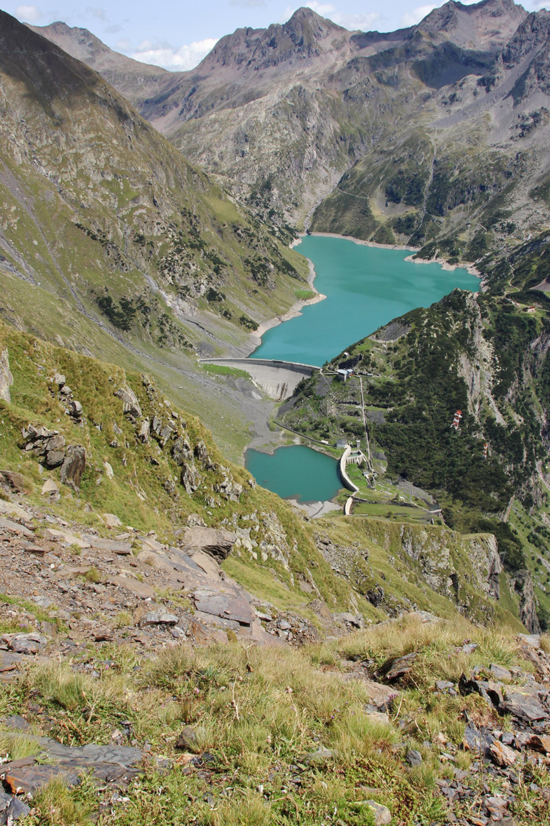 paesaggio delle alpi orobie