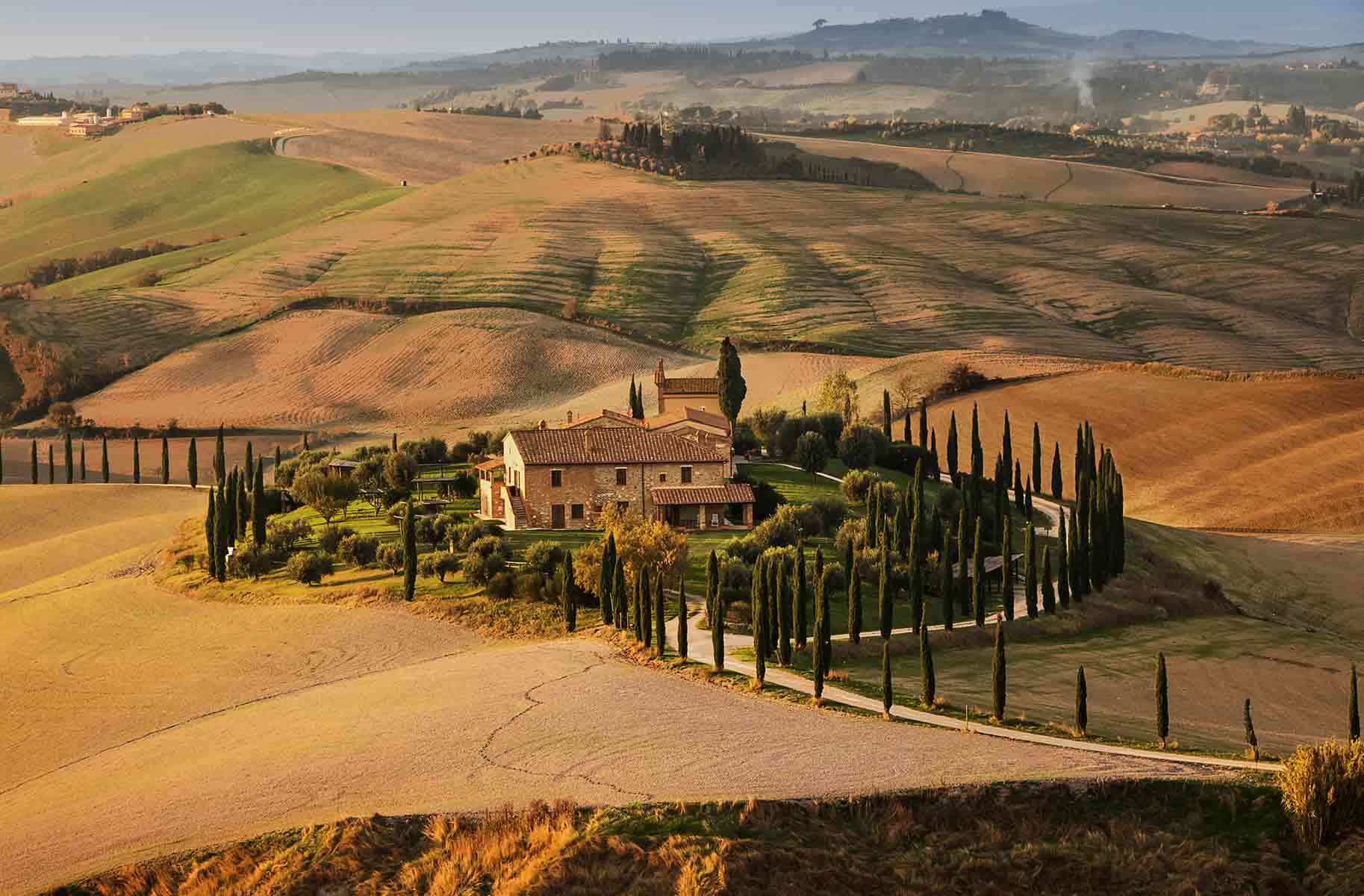 il gigante centri commerciali toscana foliage val d'orcia