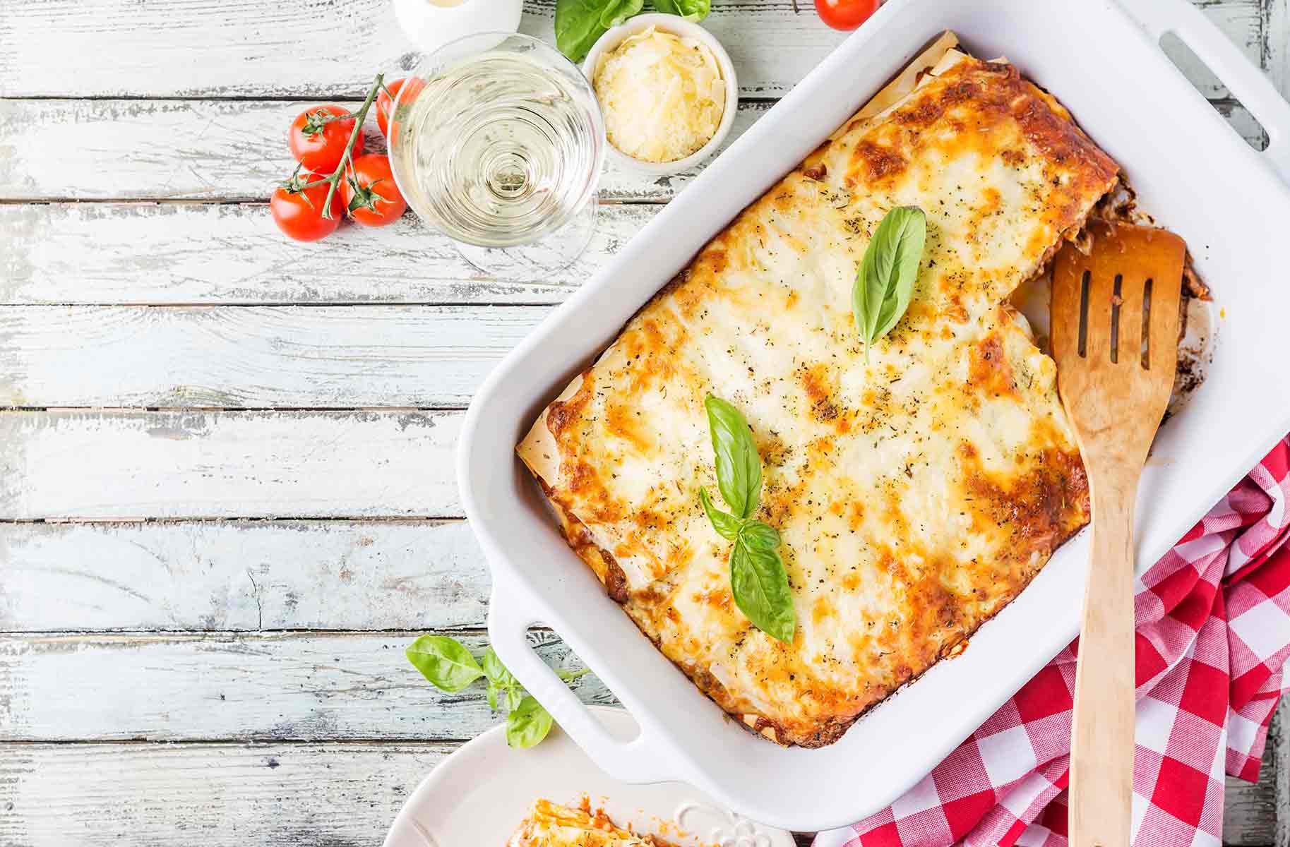 lasagne ai funghi per capodanno