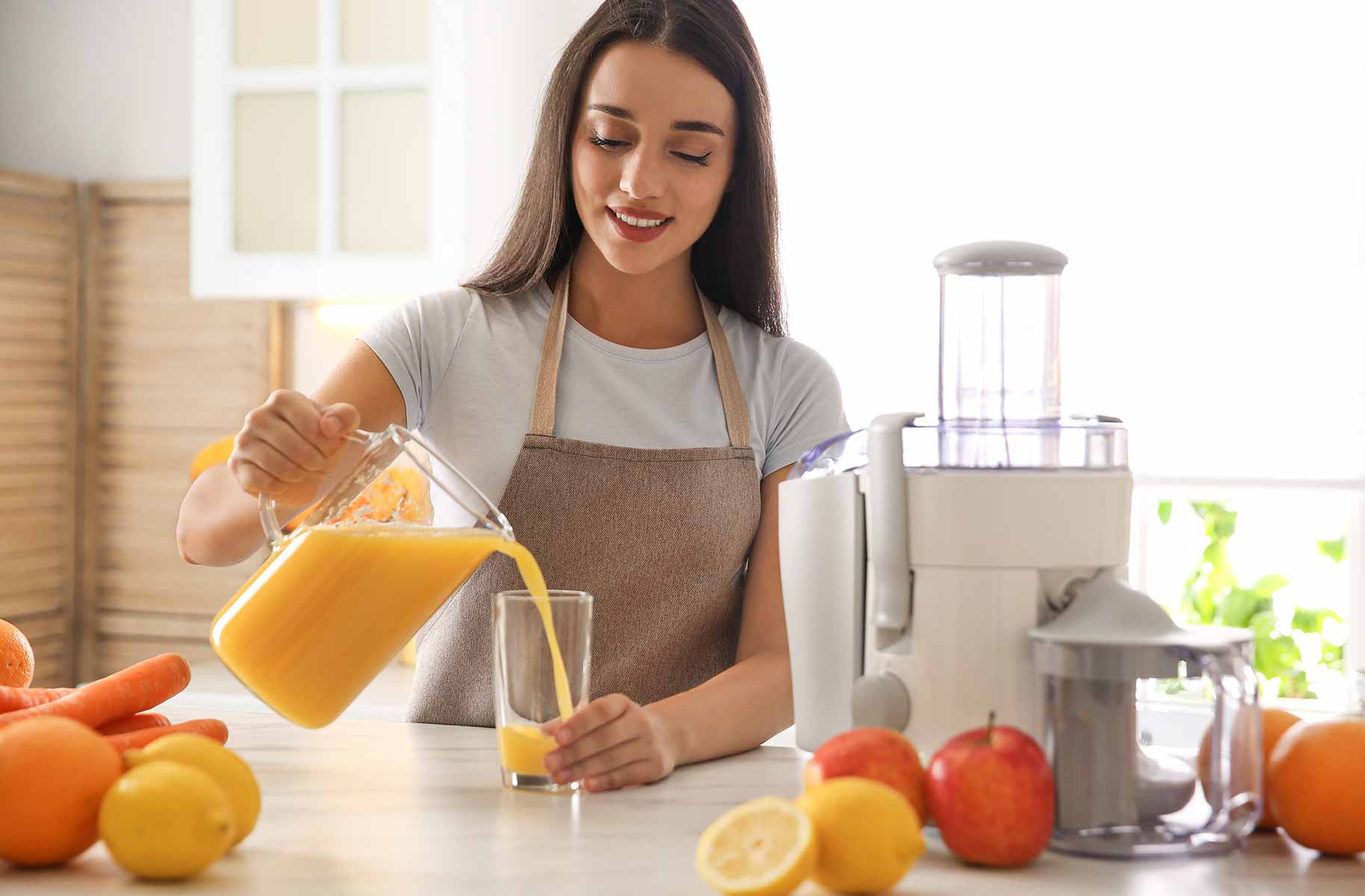 come preparare il frullato arancia, carota e limone