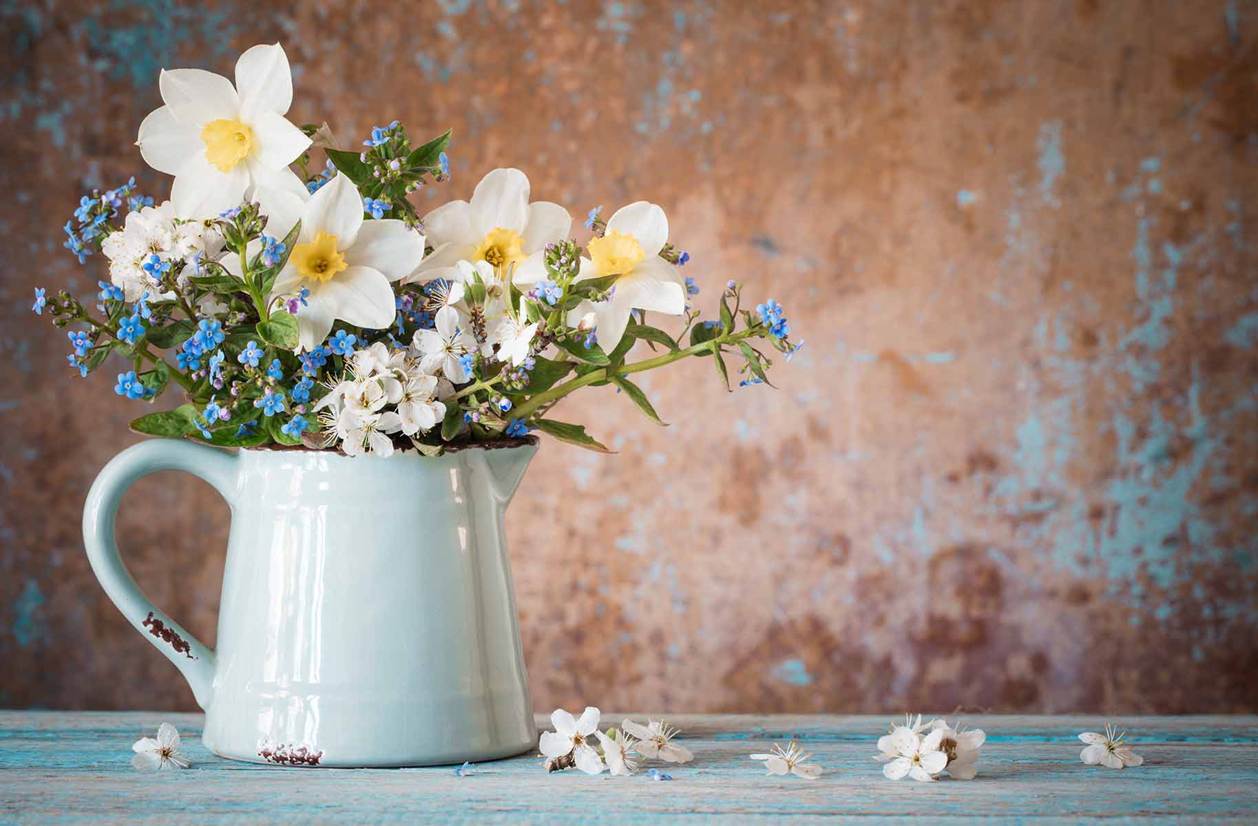 vaso per composizione floreali fai da te