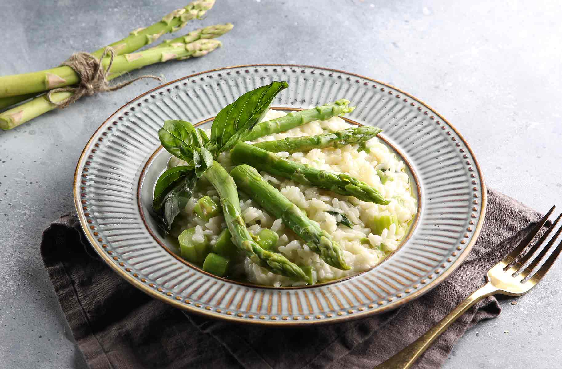 ricetta risotto asparagi