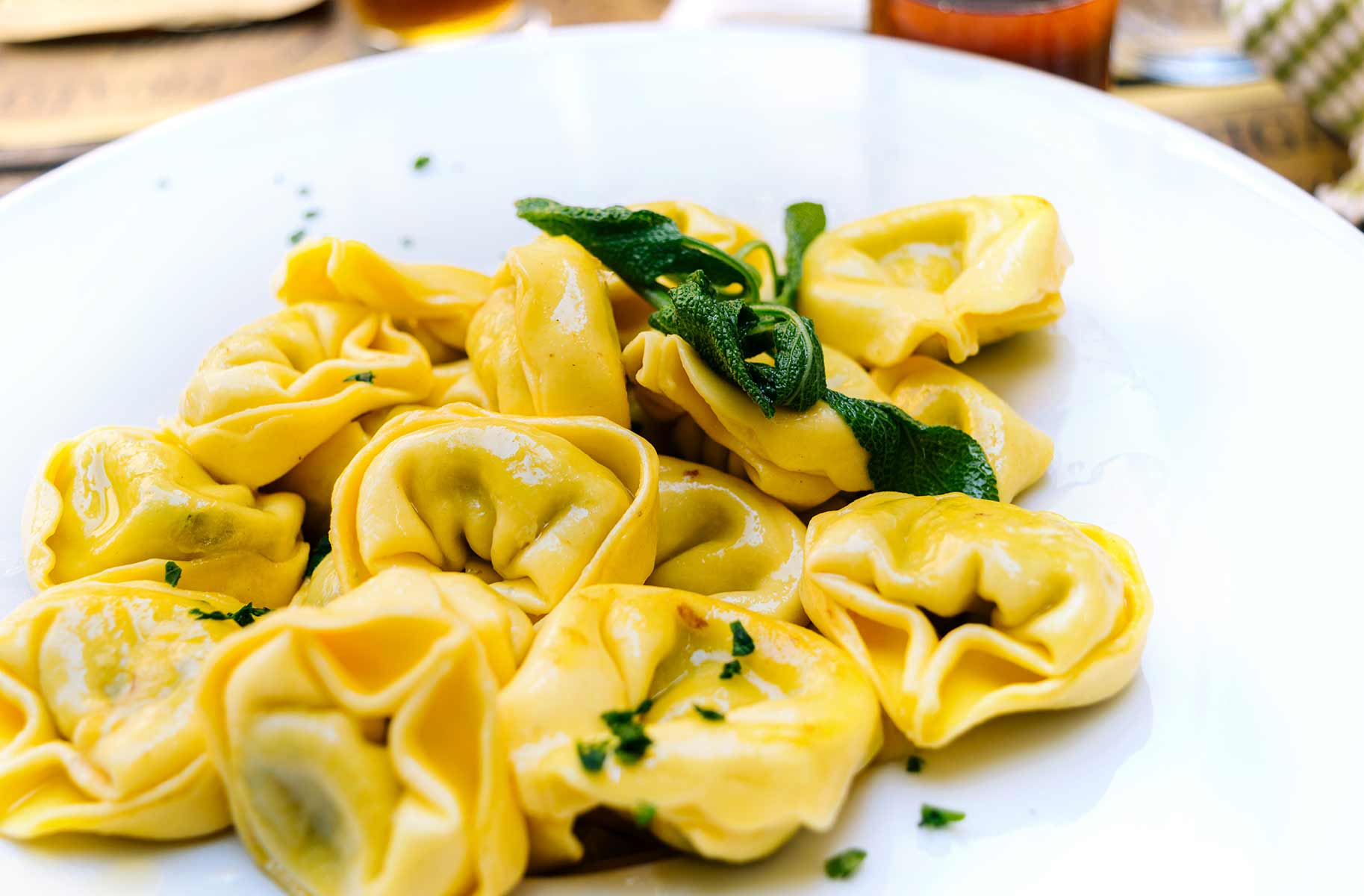 tortelli tipici dell'Emilia Romagna