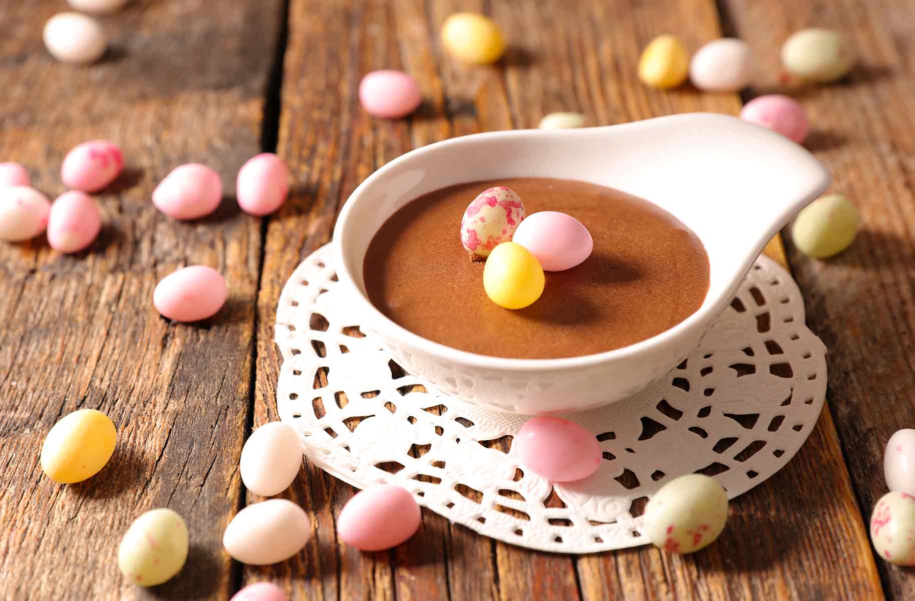 ricetta dolce pasqua mousse al cioccolato