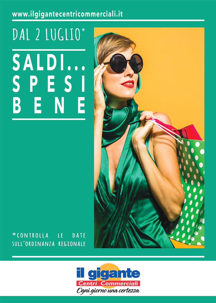 il gigante centri commerciali saldi estate 