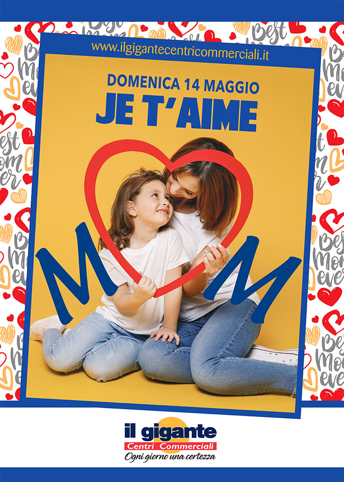 Festa dellla Mamma ai centri commerciali Il Gigante