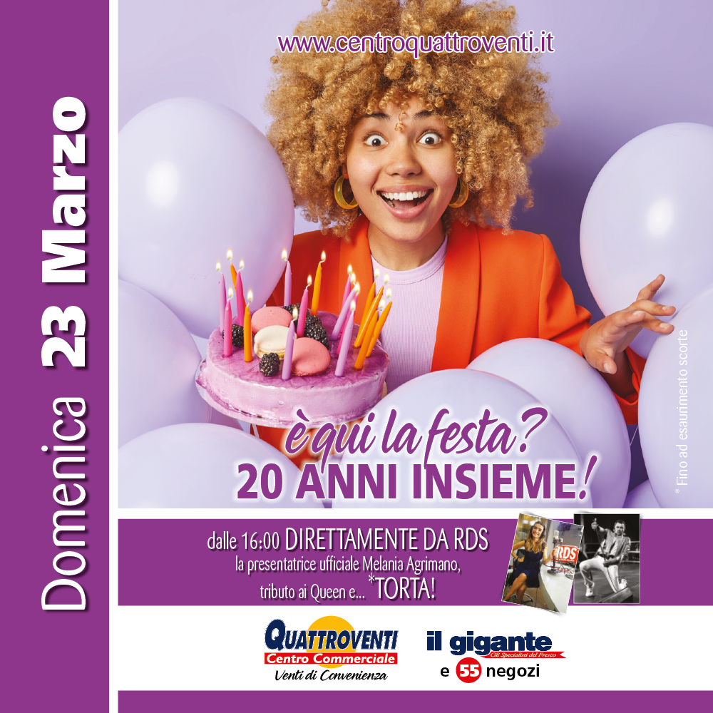 20 anni insieme