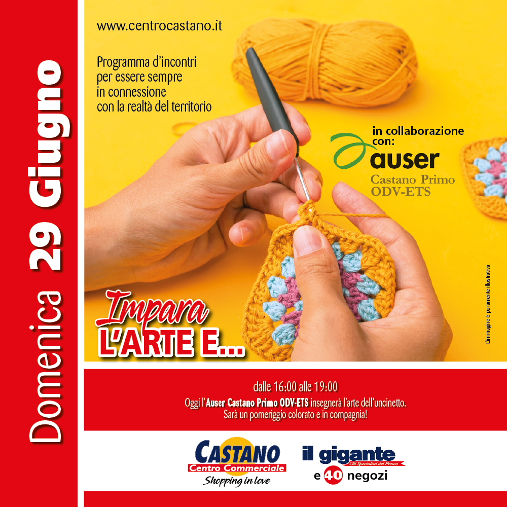 Impara l'arte e... al CC Il Gigante di Castano