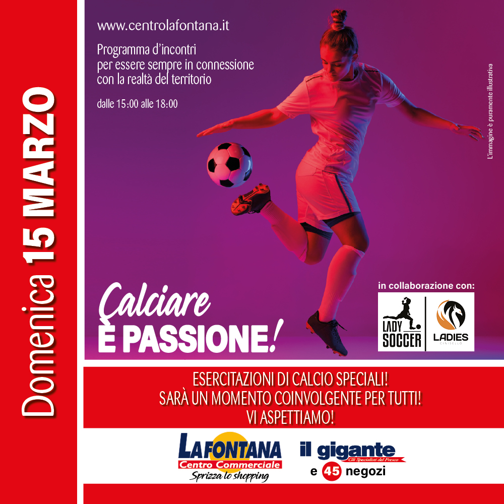 Calciare è passione