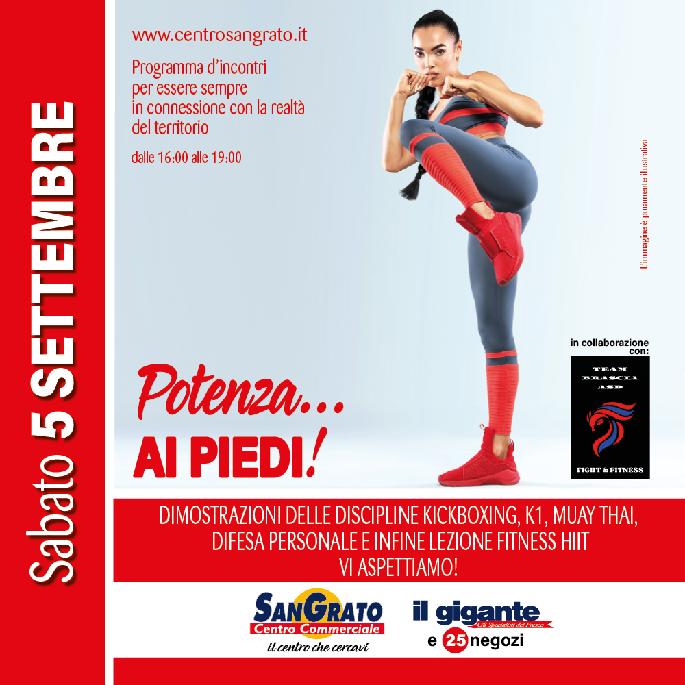 Potenza ai piedi