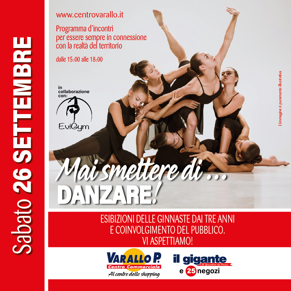Mai smettere di danzare