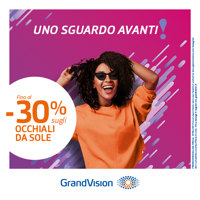 il gigante centri commerciali promozione occhiali sole grandvision