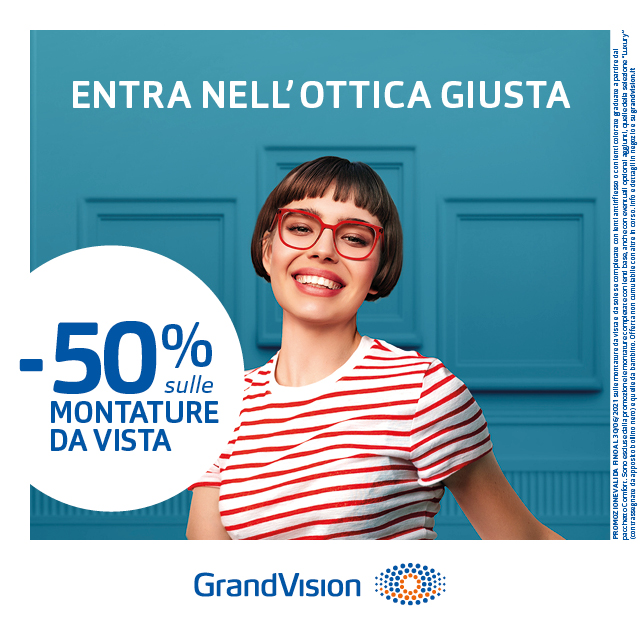 il gigante centri commerciali promozione occhiali grand vision
