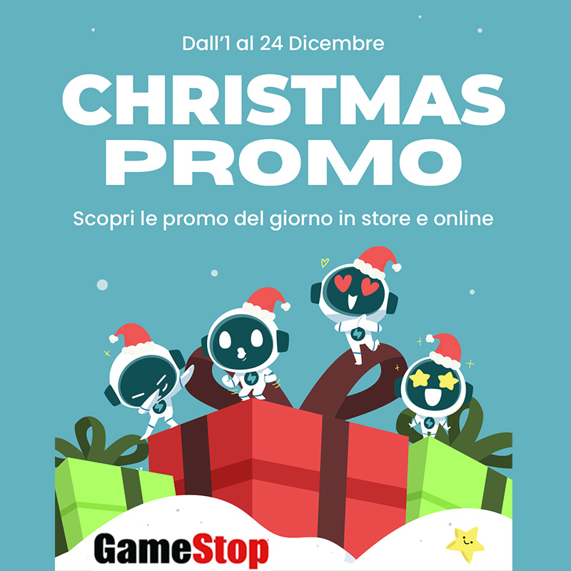 Game Stop Christmas Promo! Scopri le promo del Giorno in Store e On-Line!